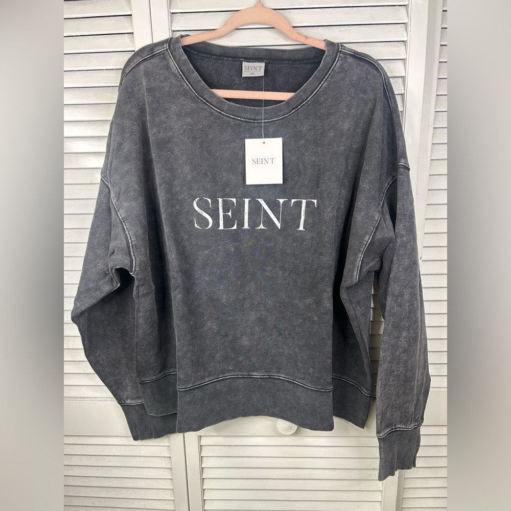 Seint Gray Sweatshirt
